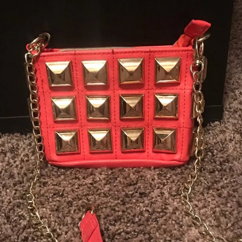 Coral Betsey Johnson Purse