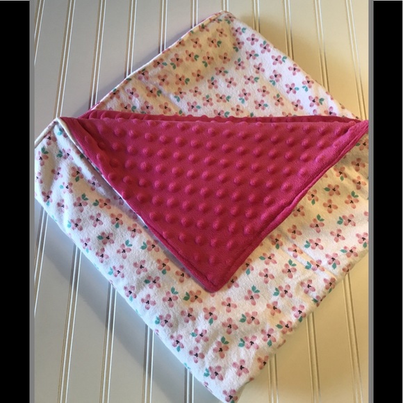 Baby Blanket, stroller blanket, car seat, girl - Picture 5 of 5