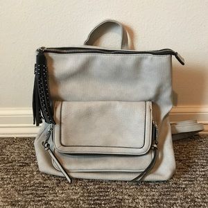 Violet Ray grey back pack