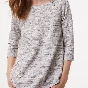 Button Trim Swing Top