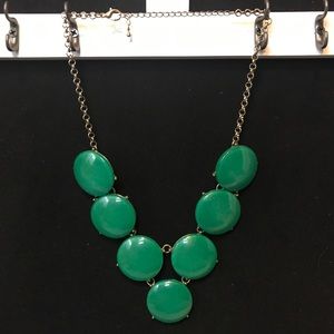 Green bubble necklace