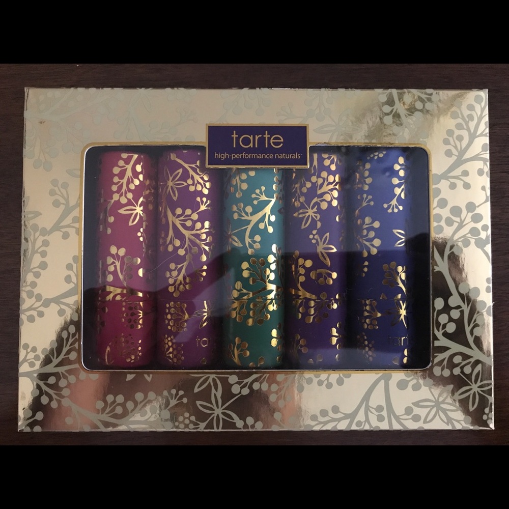 Tarte Kiss and Makeup Five Piece Lipstick Set