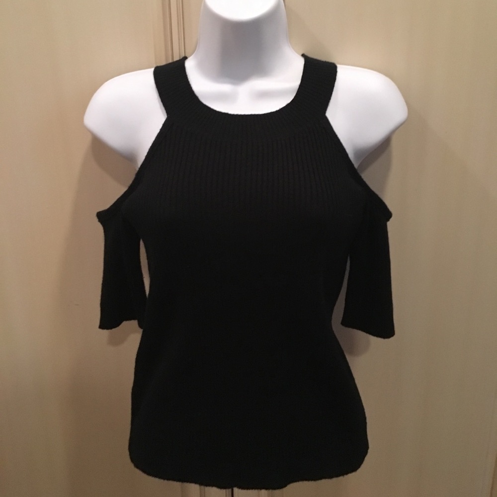Kendall and Kylie cold shoulder sweater