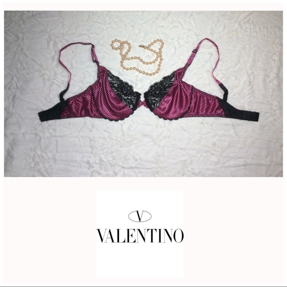 Vintage Valentino Intimo Unlined Underwire Bra
