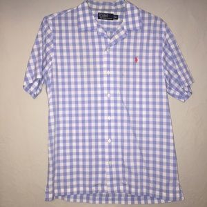 Men’s Gingham Button Down