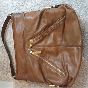 Michael Kors brown leather bag