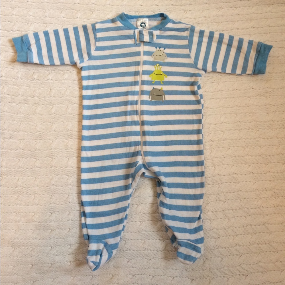 Gerber Zipper Footie Pajamas