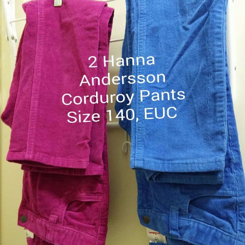 Hanna Andersson 2 Corduroy Jeans