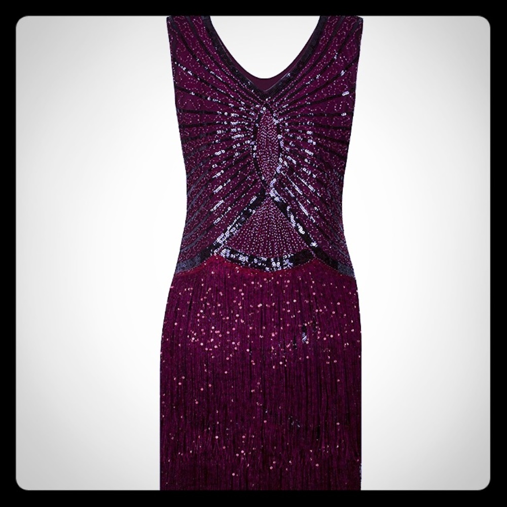 1920’s inspires cocktail dress in an XL (16)