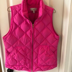 J Crew women’s down puffy vest
