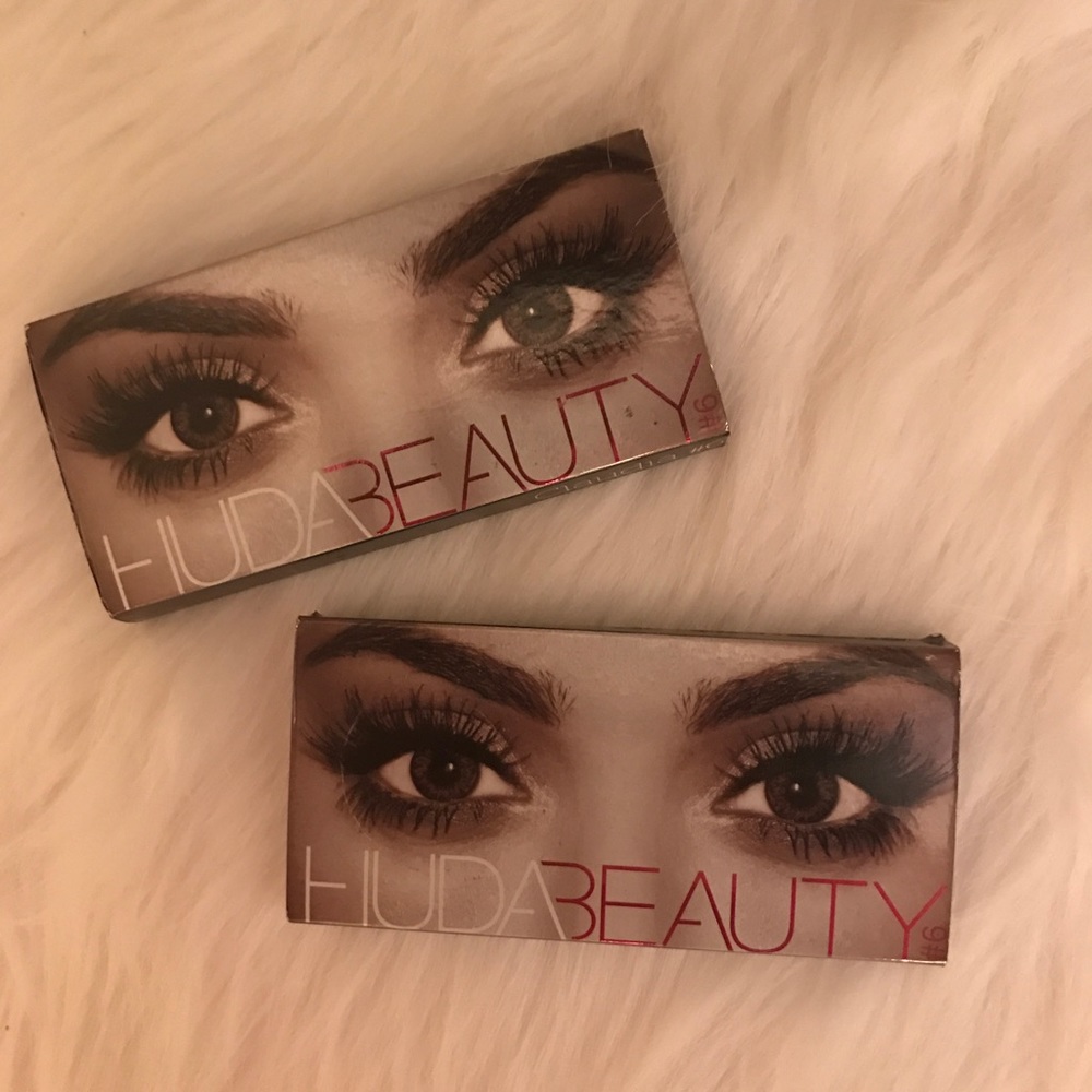 2 pairs AUTHENTIC Huda Beauty Claudia #6 lashes