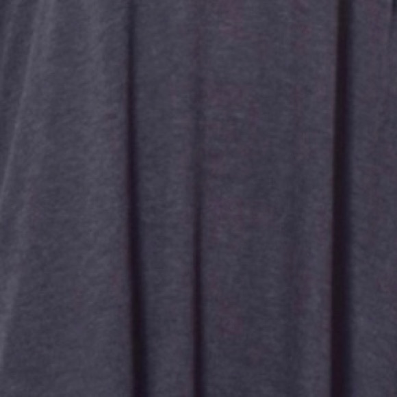 🆕 🇺🇸Asymmetrical Cowl Neck Tunic - Dark Gray - Picture 7 of 7