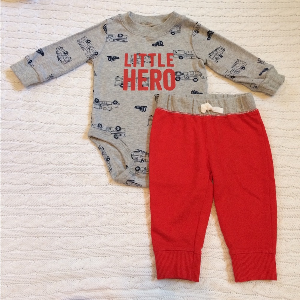 Carter's Fireman Outfit. 🚒
