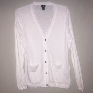 White Cardigan