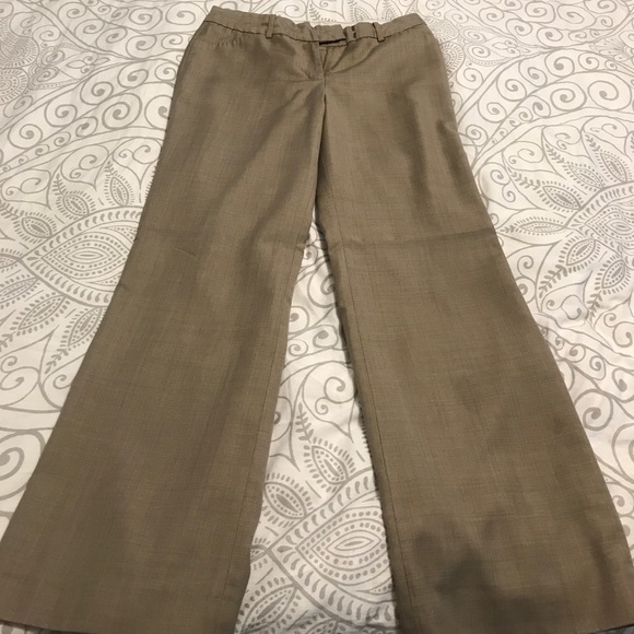 Anne Klein Beige Lined Pant - Picture 1 of 2