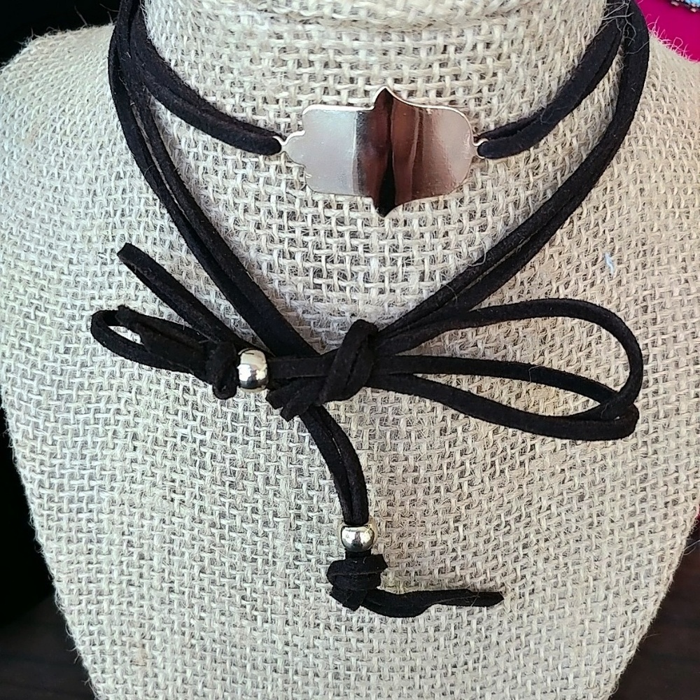 18k gold plated choker under 25