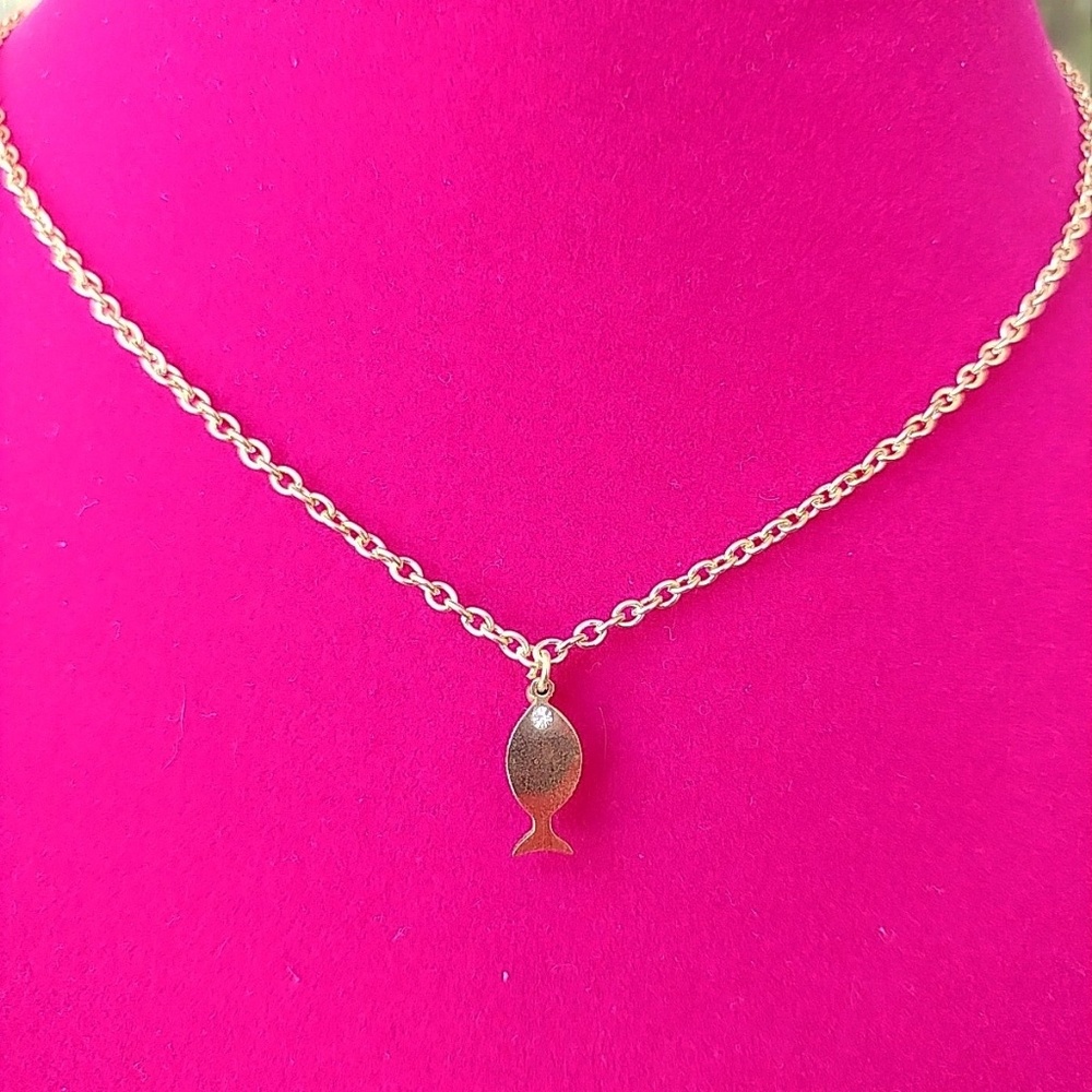 18k gold plated choker under 25