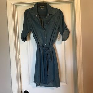 Levi's denim wrap dress