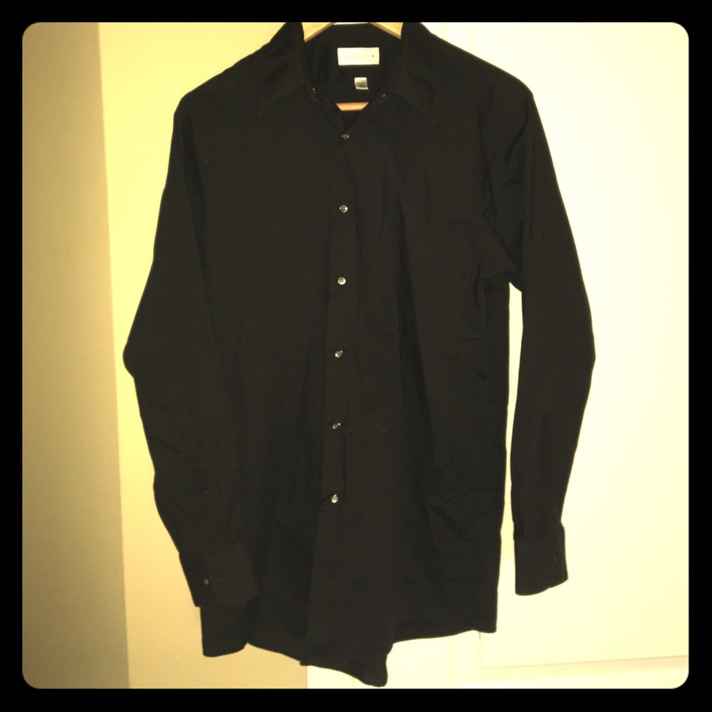 Van Heusen black dress shirt
