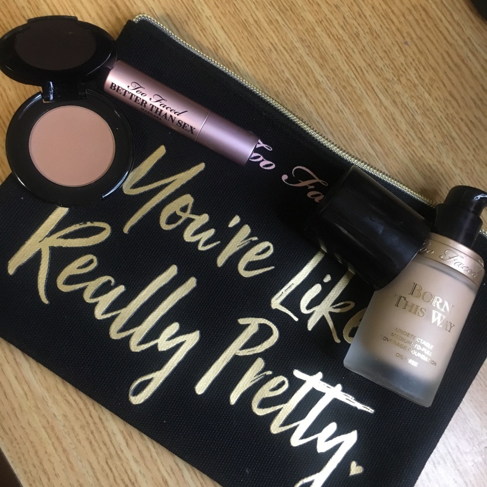 Too faced bundle:born this way foundation & more!