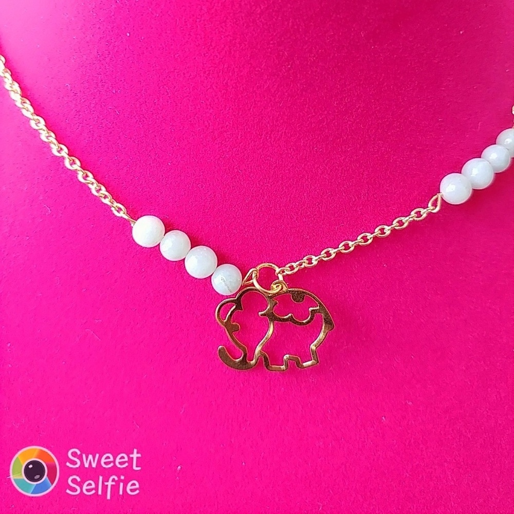 18k gold plated choker under 25