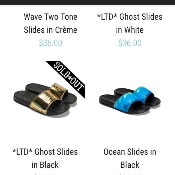 Brand new pink dolphin ghost slides - Picture 2 of 4