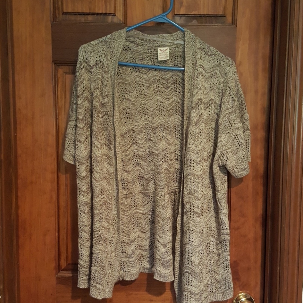 Woman's sweater cover up