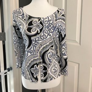 WHBM 3/4 Sleeve Cardigan