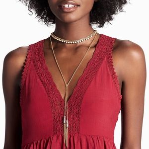 Lucky Brand Chain Choke Necklace NWOT