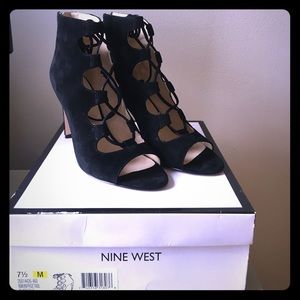 Nine West Lace-Up Heel