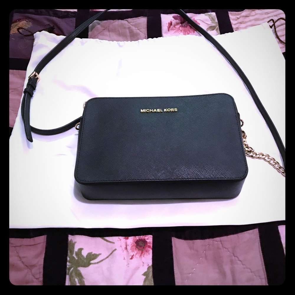 Michael Kors Large Black Crossbody