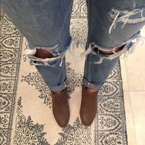 Franco Sarto leather booties