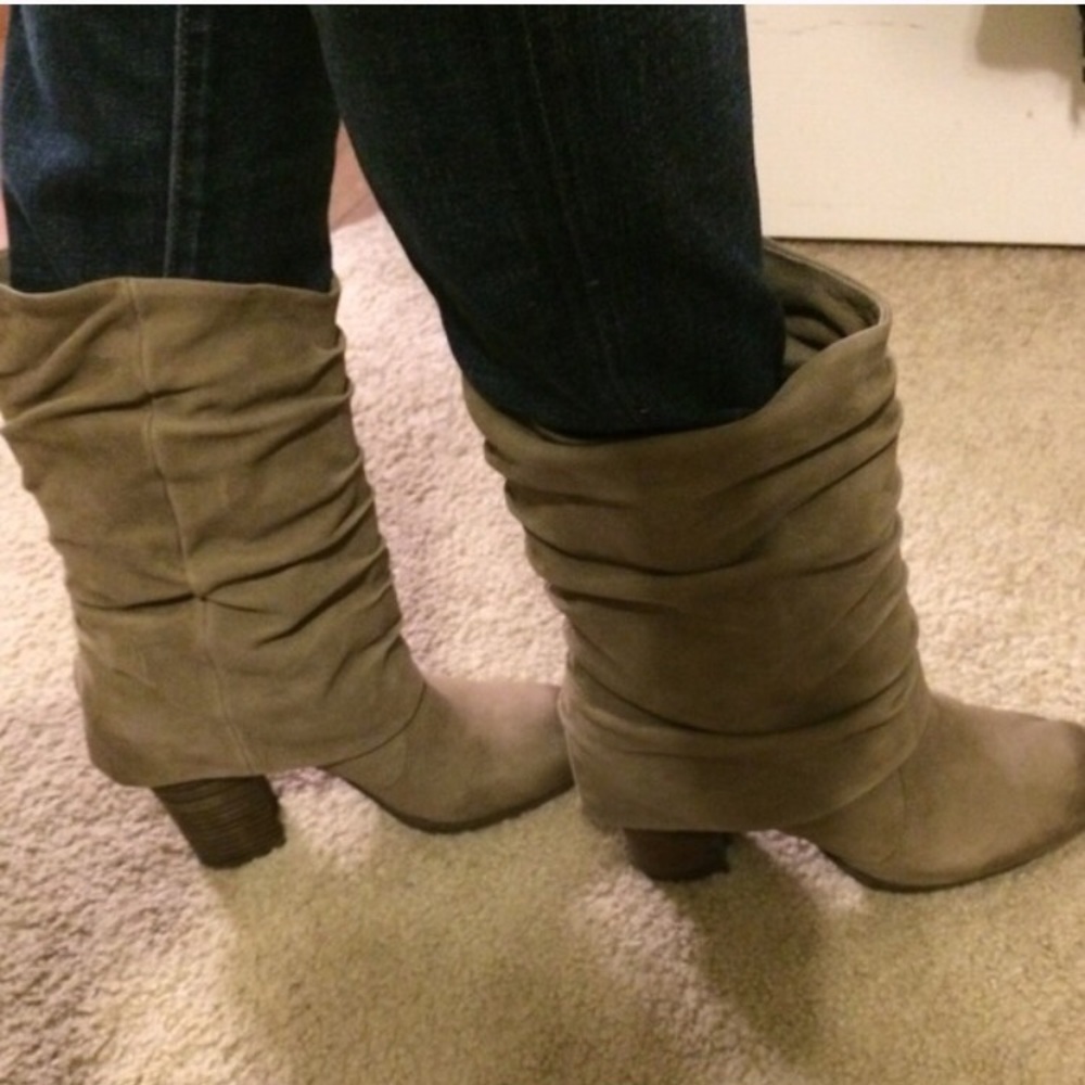 Vince Camuto tan bootie
