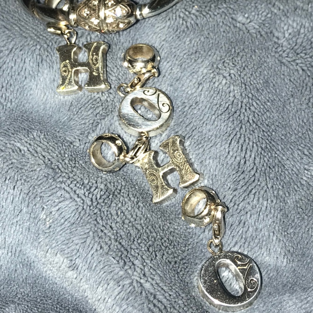 Sterling Silver Alohabet Charms