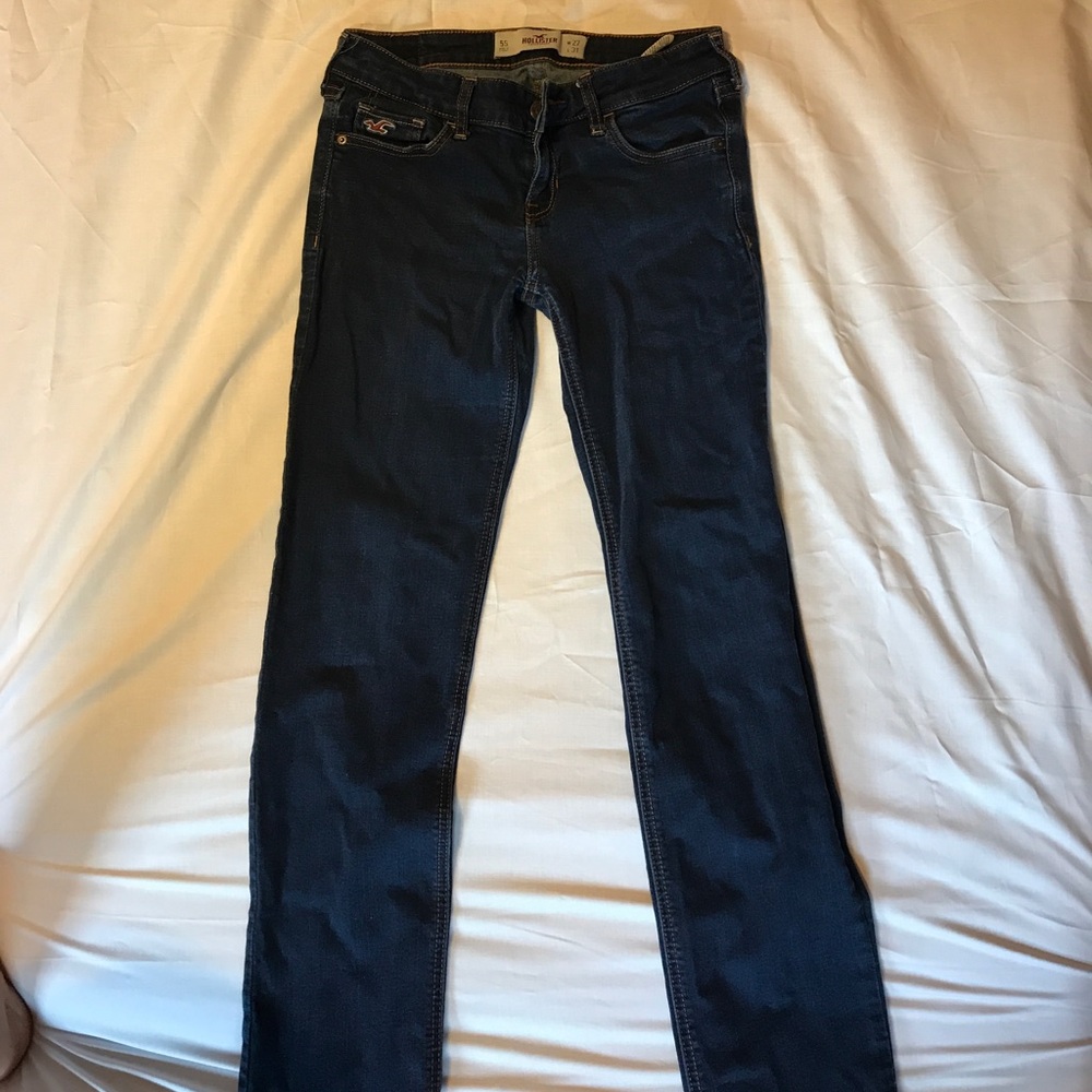 Hollister brand jeans.