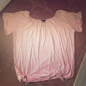 GAP mauve blouse size XL