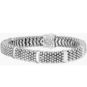 Lagos clasp bracelet