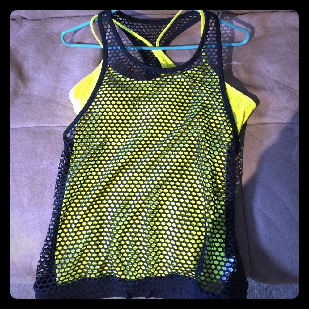 Fabletics two layer tank