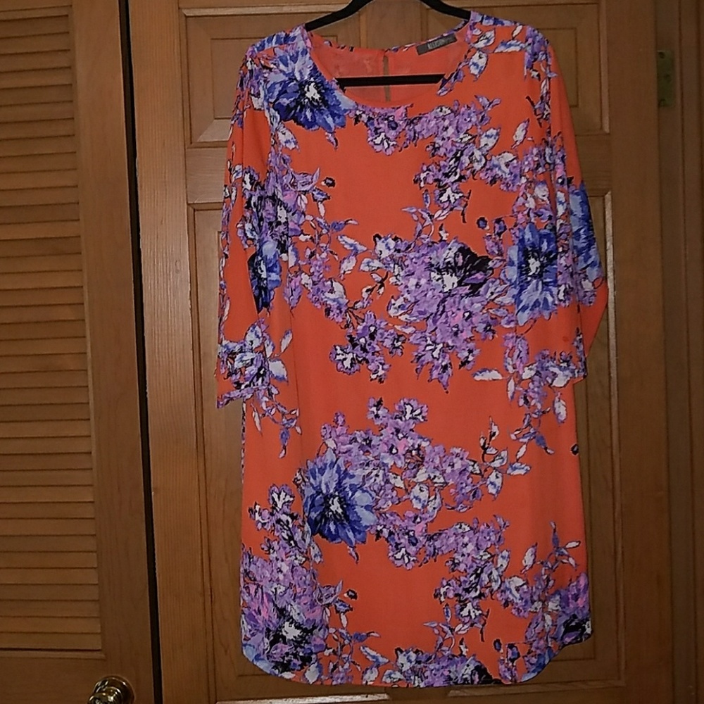 Floral tunic dress