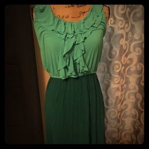 Blue two toned dress size M