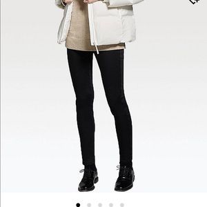 2017 Uniqlo Heat Tech High Rise Leggings Pants - L