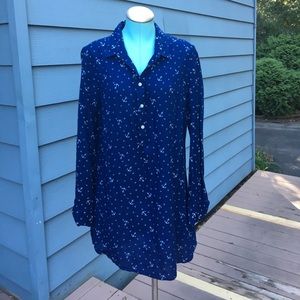 Anchor shirt dress
