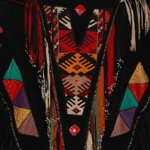 FABULOUS VINTAGE SUEDE FRINGE JACKET