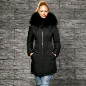Parka Froccella Donna B-134D BLACK
