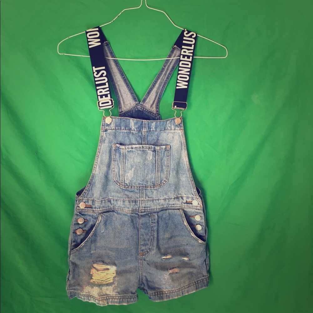 Wonderlust denim overalls!