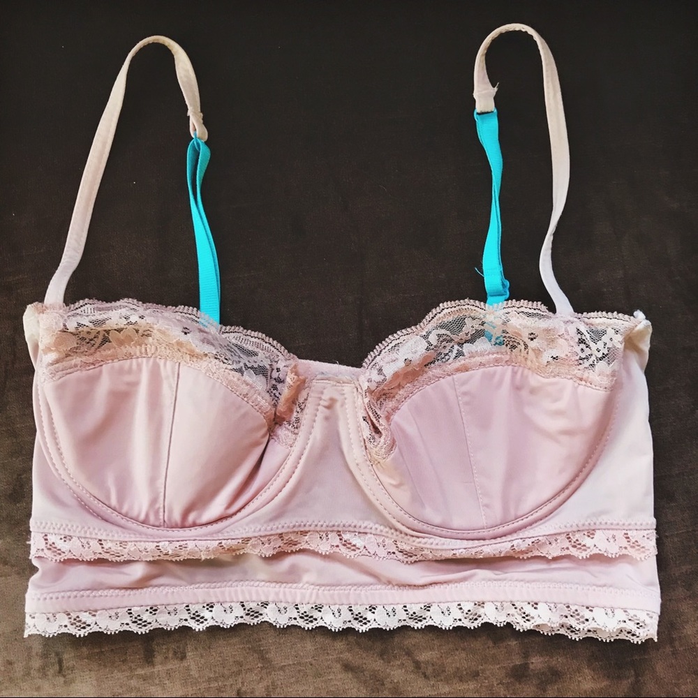 Blush Corset Brallete Anthropologie