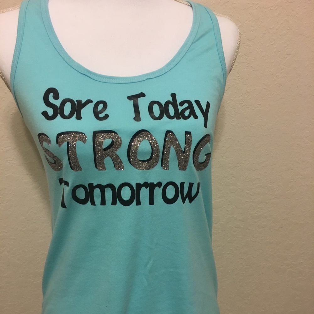 Custom work out tee