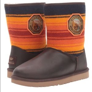 Ugg Grand Canyon Pendleton Wool Boots