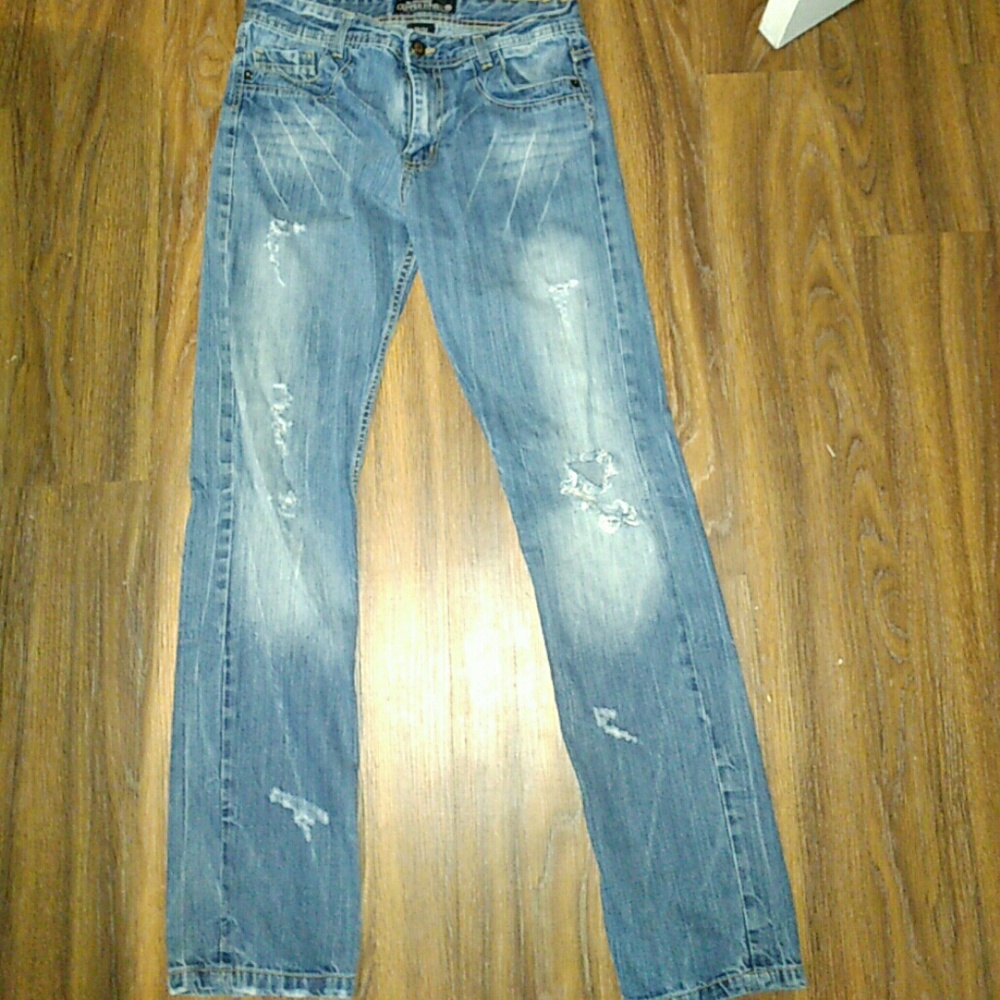 Copper Rivet Men Jeans (Distressed)