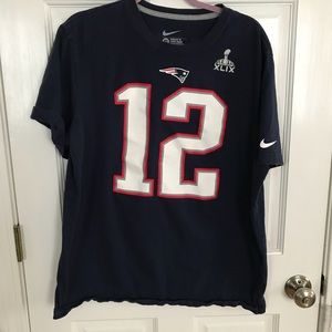 Tom Brady 12 Patriots Nike